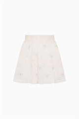 Tween Silano Crystal Bow Cotton Skirt